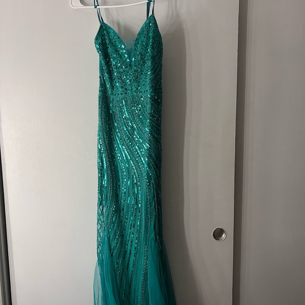 Lulu's Aqua Dress